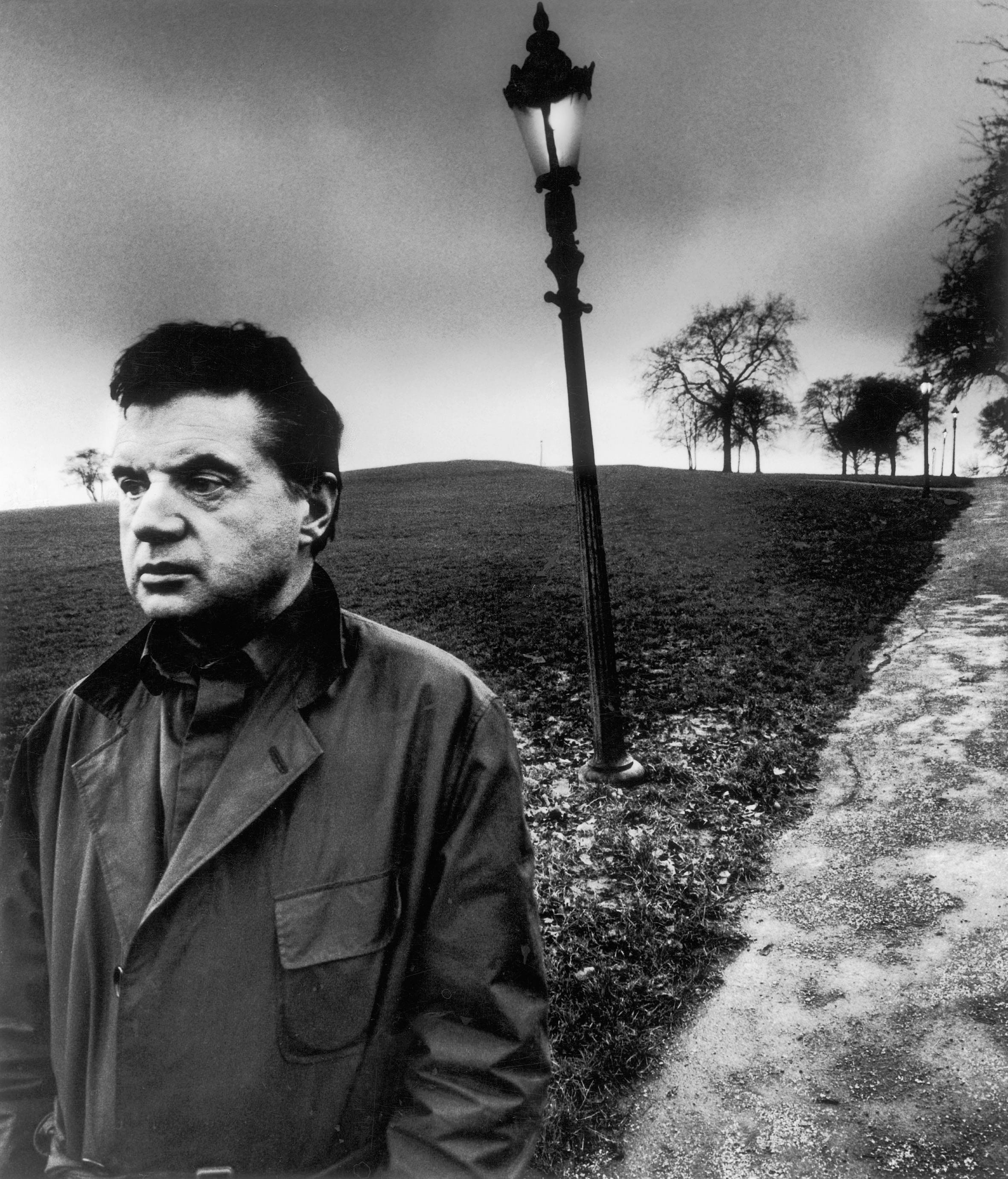 Francis Bacon on Primrose Hill, London, 1963